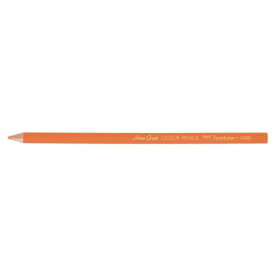 【ポイント20倍】(まとめ）トンボ 色鉛筆　1500　単色　だいだい色　バラ 1500-28 【×200セット】