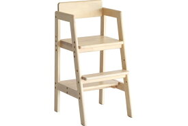 【クーポン配布中】ベビーチェア ナチュラル ハイチェア 木製 高さ調節 ダイニングチェア ベビーチェアー 子供 2歳 食事 椅子 赤ちゃん 椅子 テーブルベビーチェア キッズチェア Kids High Chair -stair- ilc-3340