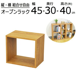 オープンラックシリーズ ブラウンタイプ 幅45×高さ40cm