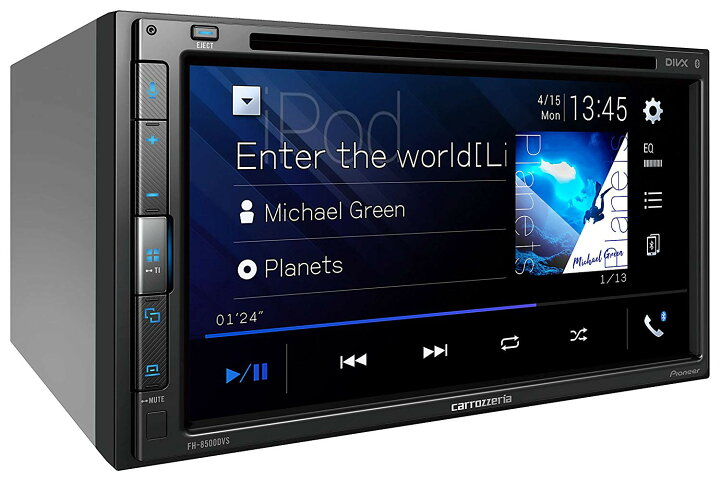 あすらく】carrozzeria 2DINメインユニット FH-8500DVS AppleCarPlay 