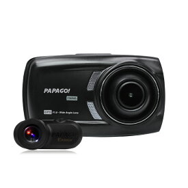 【あす楽】PAPAGO ドライブレコーダー GoSafe S70GS1 GSS70GS1-32G 前後2カメラ SONY STARVIS/Exmorセンサー搭載 フルHD高画質 最大128GB対応 GPS内蔵 ツインカメラ ドラレコ