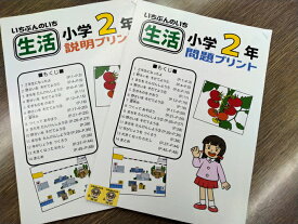 【おうちで勉強】家庭学習教材いちぶんのいち別冊小学2年生用生活（1年分）