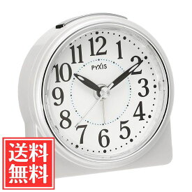 SEIKO セイコー PYXIS ピクシス 白 パール NR439W 置き時計 単品 送料無料