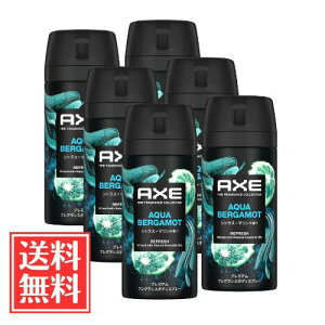 ���j���[�o AXE �A�b�N�X �v���~�A���t���O�����X �{�f�B�X�v���[ �A�N�A�x���K���b�g 70g x 6�� �Z�b�g ��������