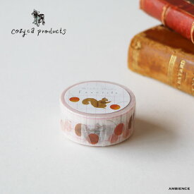 【スーパーセール】【クーポン最大3000円配布中】西淑 nishishukuFavorite マスキングテープ お洒落 リス 動物