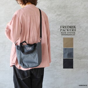 �y�ő�3000�~OFF�N�[�|���z�z���zFREDRIK PACKERS �t���h���b�N�p�b�J�[�Y210D+600D MISSION TOTE (XS) �V�����_�[�o�b�O FP21-TT02 ���[���� �J�[�L �`���R�[���O���[ �u���b�N