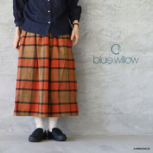 �y�ő�5000�~off�N�[�|���z�z���zblue willow �u���[�E�B���E�R�b�g�����l���^�[�^���`�F�b�N�t���A�X�J�[�g�䂤�p�b�N���� 24�H�~