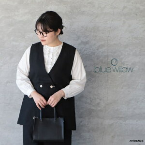 �y�ő�5000�~off�N�[�|���z�z���zblue willow �u���[�E�B���E���l�����Ԏ胍���O�x�X�g�䂤�p�b�N���� �u���b�N �I�P�[�W���� 26�t��