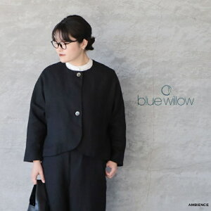 �y�ő�5000�~off�N�[�|���z�z���zblue willow �u���[�E�B���E���l�����Ԏ�h���}���W���P�b�g�䂤�p�b�N���� �u���b�N �I�P�[�W���� 26�t��