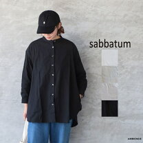 楽天市場】sabbatum サバタム（素材（生地・毛糸）綿・コットン sabbatum☆サバタム☆タイプライター比翼スタンダードシャツ