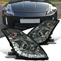 楽天市場】フェアレディz z33 前期用 ヘッドライトの通販