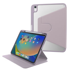 11C`iPad (A16)/iPad (10) 360x]X^h wʃNAtbvP[X 360x]\ŏcu\2iK̊px߂\ȃX^h@\ I[gX[v@\ Apple Pencilz_[ SS