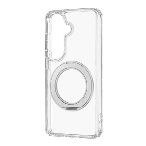 �y���[���� ���������z LEPLUS NEXT Samsung Galaxy S26 SC-51G 360�x��]�X�^���h�t�� �ϏՌ��n�C�u���b�h�P�[�X �uUTILO Hybrid mag swing�v �N���A ������ TPU PC �G�A�N�b�V���� �|���J�[�{�l�[�g �X�g���b�v
