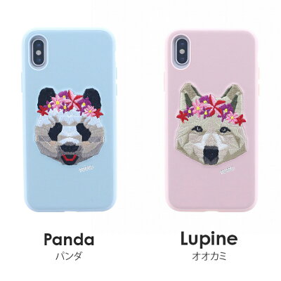iPhoneX【VIVAMADRID】シェル型ケース/刺繍/CoronaCollection