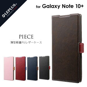y[ z Galaxy Note 10+ SC-01M SCV45 蒠^P[X ^yPUU[tbvP[X PIECE MNV[m[g10vX
