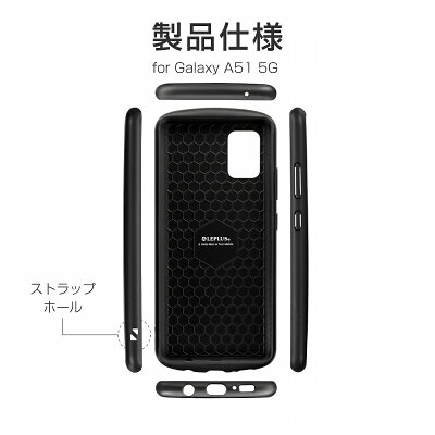 GalaxyA515Gケースカバー耐衝撃ハイブリッドケースPALLETAIRギャラクシーA51