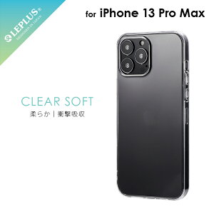 �y���[���� ���������z iPhone 13 Pro Max �N���A�P�[�X �J�o�[ �\�t�g�P�[�X CLEAR Soft