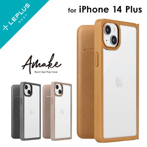 y[ z iPhone 14 Plus 蒠^P[X Jo[ yʁEwʃNAtbvP[X Amake