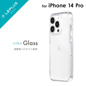 y[ z iPhone 14 Pro P[X Jo[ ϏEKXnCubhP[X UTILO Glass NA