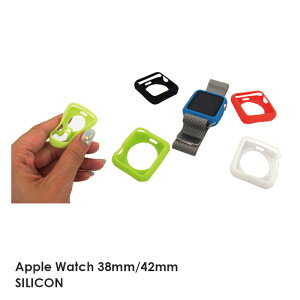 y[ z Apple Watch 38mm/42mm y2015Nf̂ݑΉz VRP[XuSILICONv AbvEHb`/2TCY/X}[gEHb`/EFAufoCX/LEPLUS