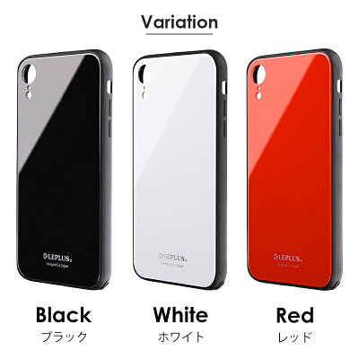 iPhoneXR背面ガラスシェルケース「SHELLGLASS」