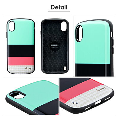 iPhoneXR耐衝撃ハイブリッドケース「PALLETKatie」