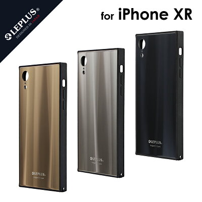 iPhoneXR背面ガラスシェルケース「SHELLGLASSSQUARE」アイフォンXR