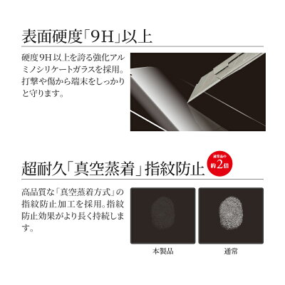 iPhoneXSMax【30日間保証】ガラスフィルム「GLASSPREMIUMFILM」覇龍日本品質スタンダードサイズマット・反射防止/0.33mm