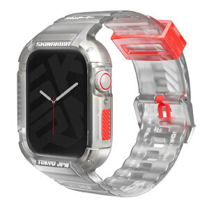 SKINARMA �X�L���A�} Apple Watch 45/44mm �p�X�g���b�v�t�P�[�X SAIDO