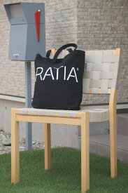 【Ratia】【デザインスタジオ ラティア】厚手のコットン生地を採用したトートバッグ