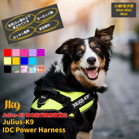 【Julius K9日本総代理店直営店】【送料無料】【Julius-K9】ユリウスケーナイン・IDCパワーハーネス Miniサイズ　小・中型犬用サイズ