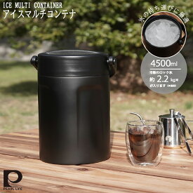 パール金属 真空アイスマルチコンテナ 4500 4.5L 氷入れ 保冷専用 アウトドア キャンプ HC-0854