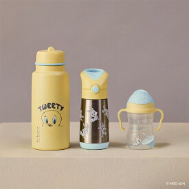 b.box ビーボックス ルーニー・テューンズ シッピーカップ 240ml ステンレスボトル ステンレス水筒 350ml フリップトップボトル 1L Warner Bros. ワーナーブラザーズ 夏 お出かけ 熱中症対策
