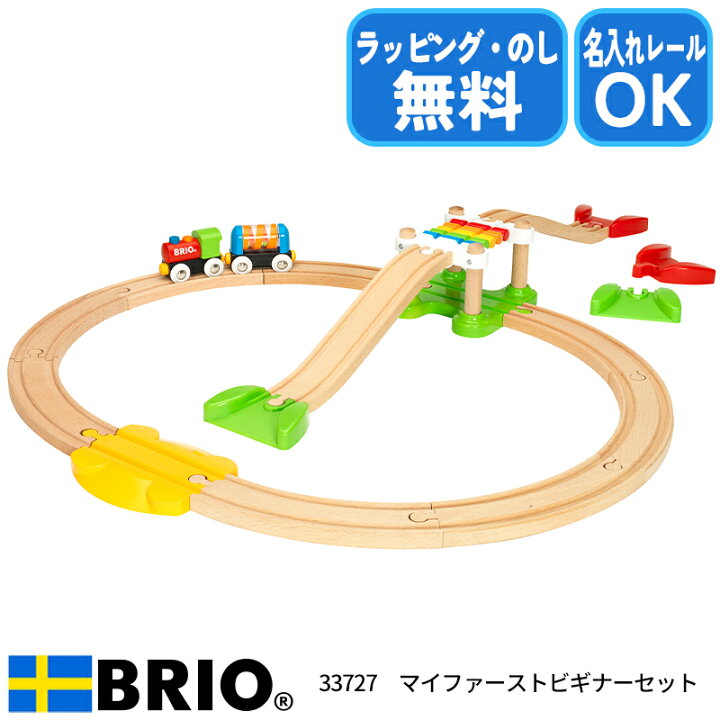 楽天市場】BRIO マイファースト ビギナーセット 木製レールセット 1.5 