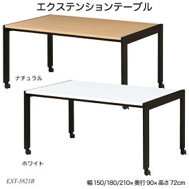 エクステンションテーブル EXT-5821B 会議テーブル ミーティングテーブル 業務用机