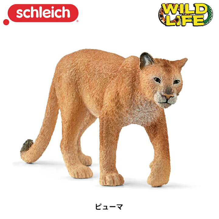楽天市場 ピューマ 動物フィギュア ワイルドライフ シュライヒ 子供家具 玩具のファーストキッズ