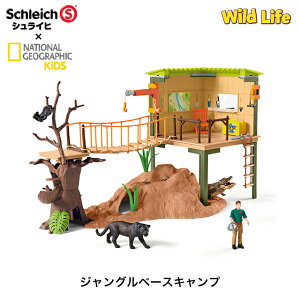 �W�����O���x�[�X�L�����v �����t�B�M���A �v���C�Z�b�g 42594 Wild Life ���C���h���C�t National Geographic Kids �i�V���i���W�I�O���t�B�b�N �L�b�Y �V�����C�q Schleich ���ʃ��b�s���O �т�������T