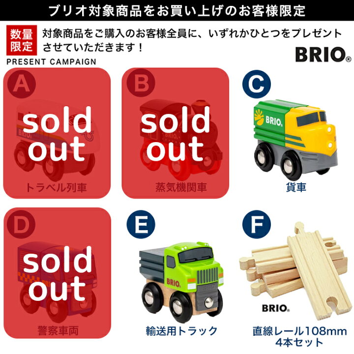 楽天市場】びっくり特典あり！大型車庫 33736 ブリオ BRIO 木製レール 