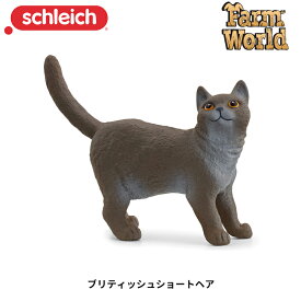 ブリティッシュショートヘア 13973 動物フィギュア Farm World シュライヒ Schleich