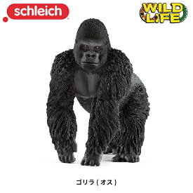 ゴリラ(オス) 動物フィギュア 14770 Wild Life ワイルドライフ シュライヒ Schleich