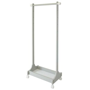 Kidzoo キッズー ハンガーラック KDH-3002 木製 子供用ハンガーラック 高さ調整 キャスター付き