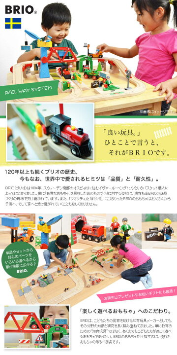 楽天市場】びっくり特典あり！BRIO ブリオ ウェアハウスレールセット 