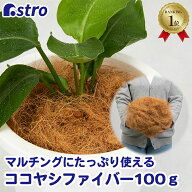 【楽天1位】ココヤシファイバー 約100g ココファイバー 天然素材 天然 ナチュラル ココヤシ ヤシ 繊維 ガ…