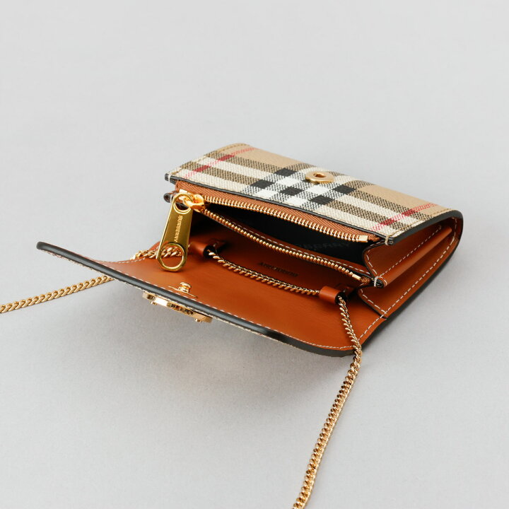 楽天市場】バーバリー BURBERRY カードケース 財布 チェーンウォレット 