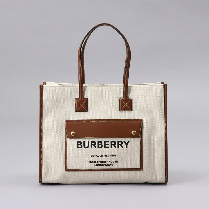 楽天市場】バーバリー BURBERRY トートバッグ ホースフェリー A4トート 