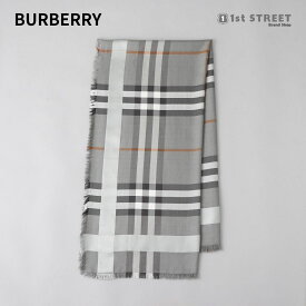 バーバリー BURBERRY マフラー スカーフ チェック 8053608 SCARVESGREY レディース