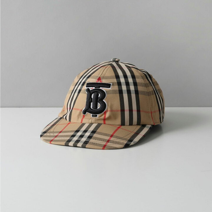 楽天市場】バーバリー BURBERRY 帽子 ベージュ キャップ チェック  
