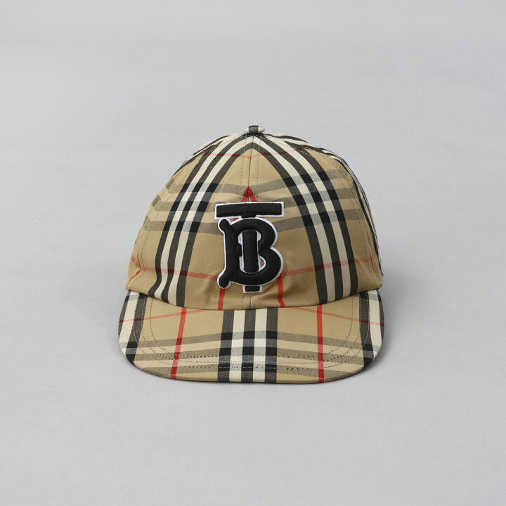 楽天市場】バーバリー BURBERRY 帽子 ベージュ キャップ チェック 
