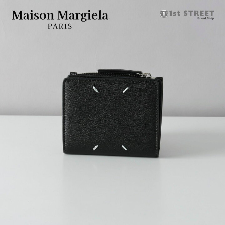 楽天市場】メゾン マルジェラ MAISON MARGIELA 2つ折り財布 ブラック 
