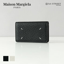 メゾン マルジェラ MAISON MARGIELA カードケース 名刺入れ 本革 レザー 黒 おしゃれ ブランド 高級 SA3VX0008 P4455 ユニセックス メンズ レディース